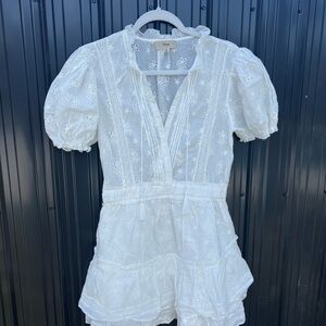 Elegant White Midi Dress